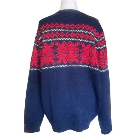 J. McLaughlin Man’s Winter Ski Norwegian Scandinavian Sweater‎ - Picture 2 of 9